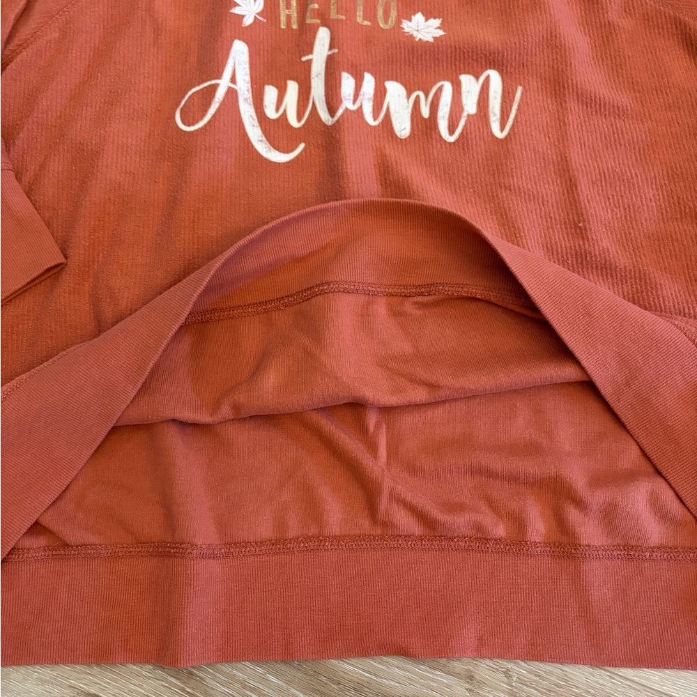 Maurices Burnt Orange Sweatshirt - Picture 4 of 4